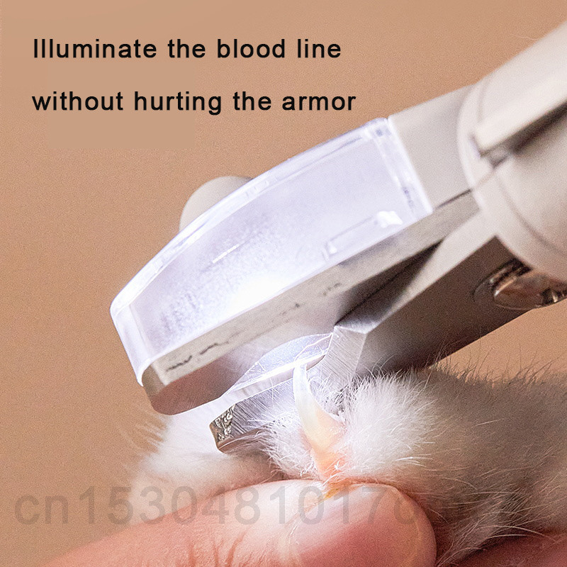 A PETKIT Pet Cat Dog biztonsági körömvágó LED világítással rendelkezik