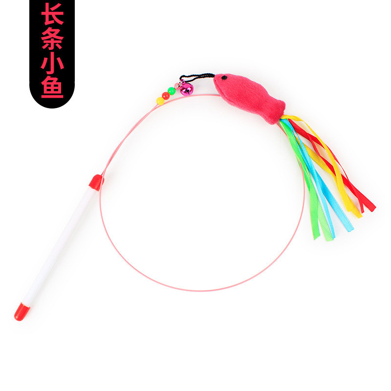 Visokokvalitetna igračka za mačku za kućne ljubimce sa zvonom Novodizajn štap za pecanje s perjem Mačka interaktivni štapić za igru Mačić za kućne ljubimce Igračka štap