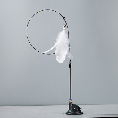 Interaktivna mačja igračka Smiješna simulacija pernate ptice sa zvonom Mačka na štapiću Igračka za mače koje se igra Zadirkujući štapić Igračka Potrepštine za mačke