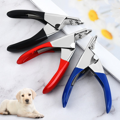 Pet Nail Clipper Dog Nailclippers Stainless Steel Cat Nail Cutter Animal Claws Scissor Cut