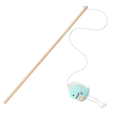 Kassimänguasi Puust võlukepp pipar ananass dinosaurus ja sulg Kassi õrritaja võlukepp Kassipoeg Interaktiivsed mänguasjad Lemmikloomakasside mänguasjad lemmikloomatarbed