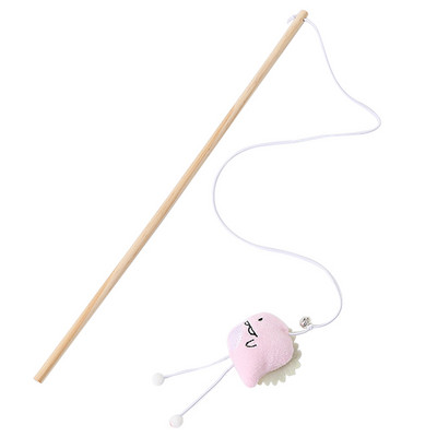 Kassimänguasi Puust võlukepp pipar ananass dinosaurus ja sulg Kassi õrritaja võlukepp Kassipoeg Interaktiivsed mänguasjad Lemmikloomakasside mänguasjad lemmikloomatarbed