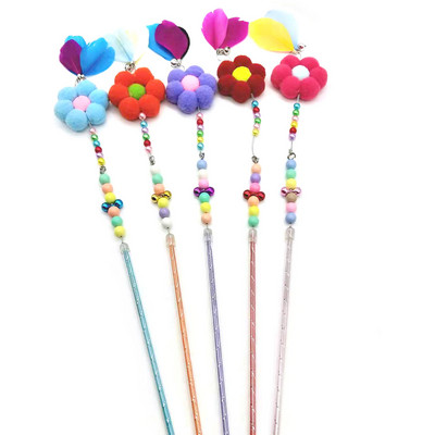 1,8 USD/kom ljubimac mačić mačka koja se igra igračke mačka zadirkivanje štap štapići igračka za mačku 20 kom/lot