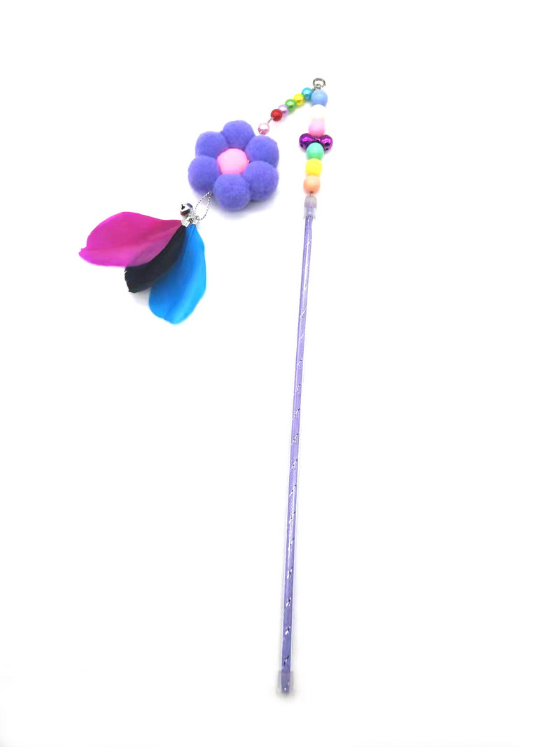 1,8 USD/kom ljubimac mačić mačka koja se igra igračke mačka zadirkivanje štap štapići igračka za mačku 20 kom/lot