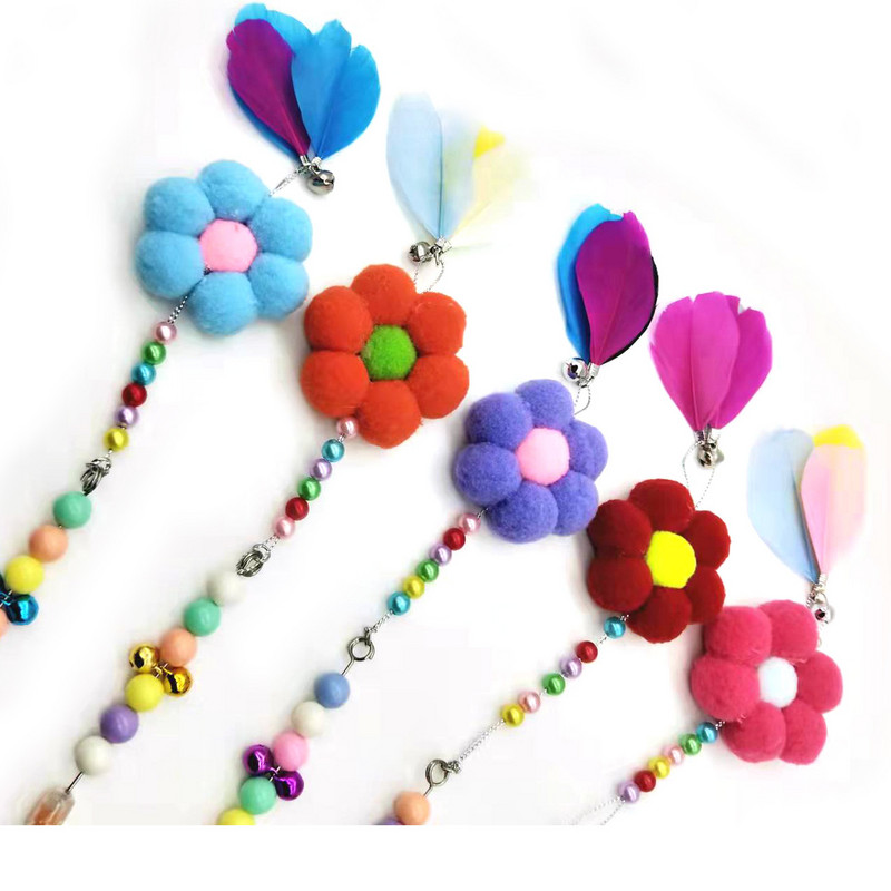 1,8 USD/kom ljubimac mačić mačka koja se igra igračke mačka zadirkivanje štap štapići igračka za mačku 20 kom/lot