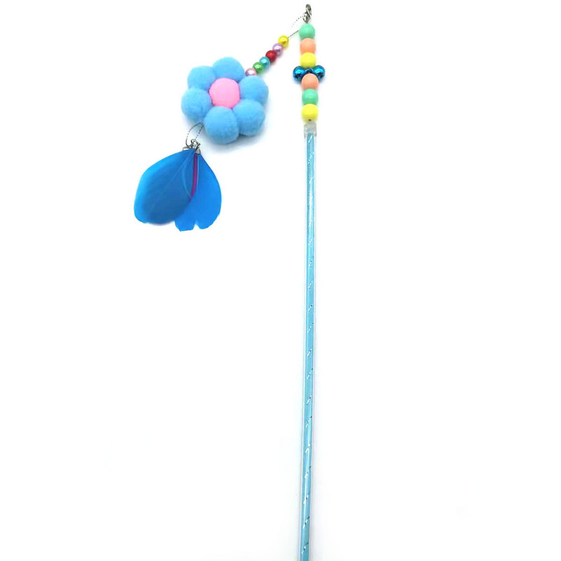 1,8 USD/kom ljubimac mačić mačka koja se igra igračke mačka zadirkivanje štap štapići igračka za mačku 20 kom/lot