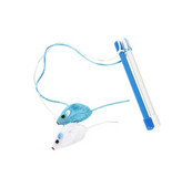 1,35 USD/gab mājdzīvnieks kaķis kaķēns rotaļlietas kaķu ķircinātājs īsie nūjas spalvu bumbiņas pele 20gab/partija