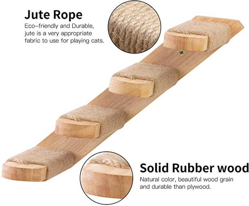 Prie sienos tvirtinama didelių kačių lentyna kačių hamakam – aukščiausios kokybės kačių baldai, skirti miegui, žaidimui, laipiojimui ir poilsiui kačių žaislas