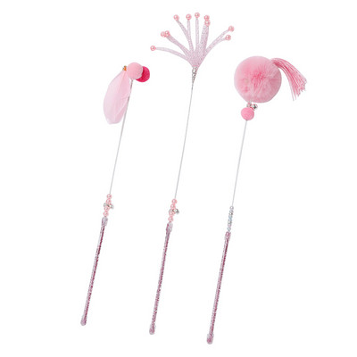 Legendog 3pcs Cat Toy Cat Wand Toy Funny Interactive Feather Cat Teaser Toy Kitten Bell Toys For Cat Oprema za kućne ljubimce