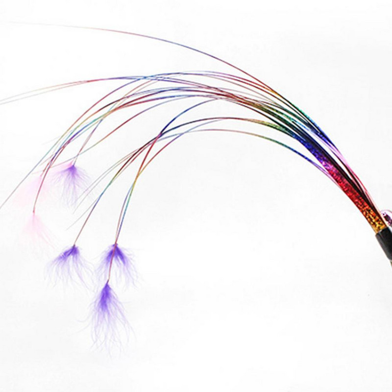 Štap za kućne ljubimce Interaktivna igračka mačka mačić pero zvono kićanka štap za igru