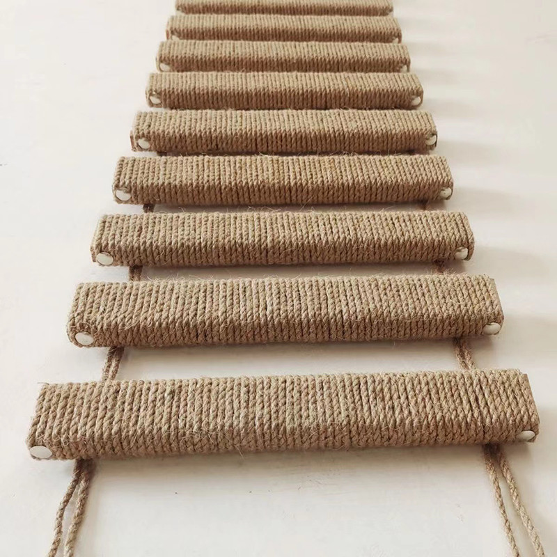 35 cm 50 cm medinis sizalio kačių tiltas naminių gyvūnėlių virvės kopėčios kačiukui draskyklės baldai kačių laipiojimo braižymo hamakas žingsnio stulpelio žaislai