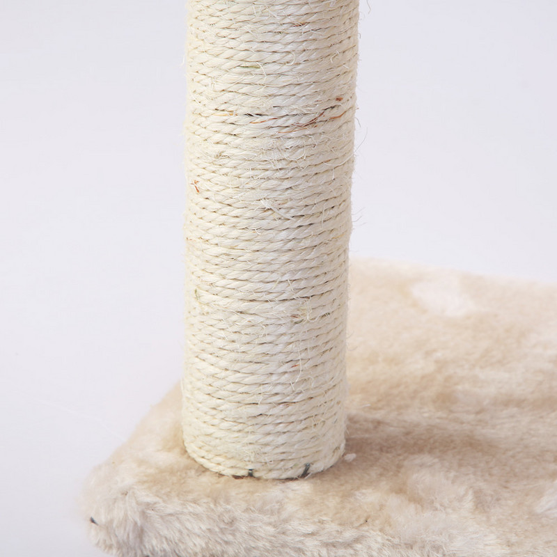 Cadru de alpinism pentru zgarietor pentru copac Jucărie cu trei straturi Scărpinat pentru pisici Platformă de sărit pentru antrenament Accesorii pentru animale de companie