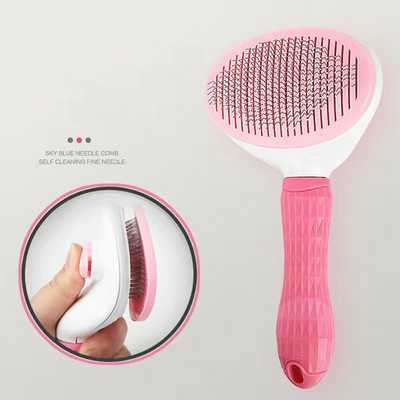 Kućni ljubimac, pas, mačka, četka za mačke, češalj za mačke, samočisteća četka za skidanje dlake za pse, mačke, alat za njegu, češalj za skidanje dlačica za mačke, četka za masažu