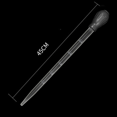 Lengthen Pipettes Akvariumo sifonas žuvų bako dulkių siurblys Paprastas valymo įrankis akvariumo vandens keitikliui 29cm 45cm 30ml 50ml