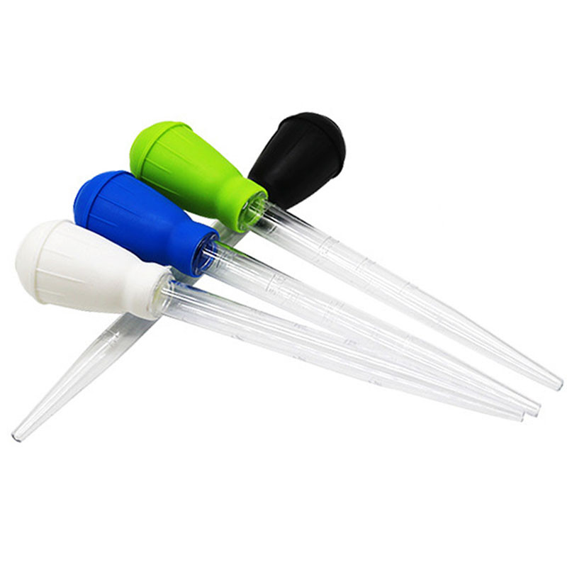 Lengthen Pipettes Akvariumo sifonas žuvų bako dulkių siurblys Paprastas valymo įrankis akvariumo vandens keitikliui 29cm 45cm 30ml 50ml