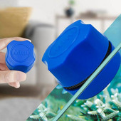 Магнит за почистване на аквариум Fish Tank Clean Glass Scruber Tool Двустранно премахване на водорасли Мъх Окачване Скрепер Dropshipping