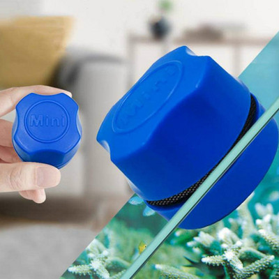 Aquarium Cleaning Magnet Fish Tank Clean Glass Scrubber Tool Double-Sided Algae Moss Removal Suspension Scraper Dropshipping