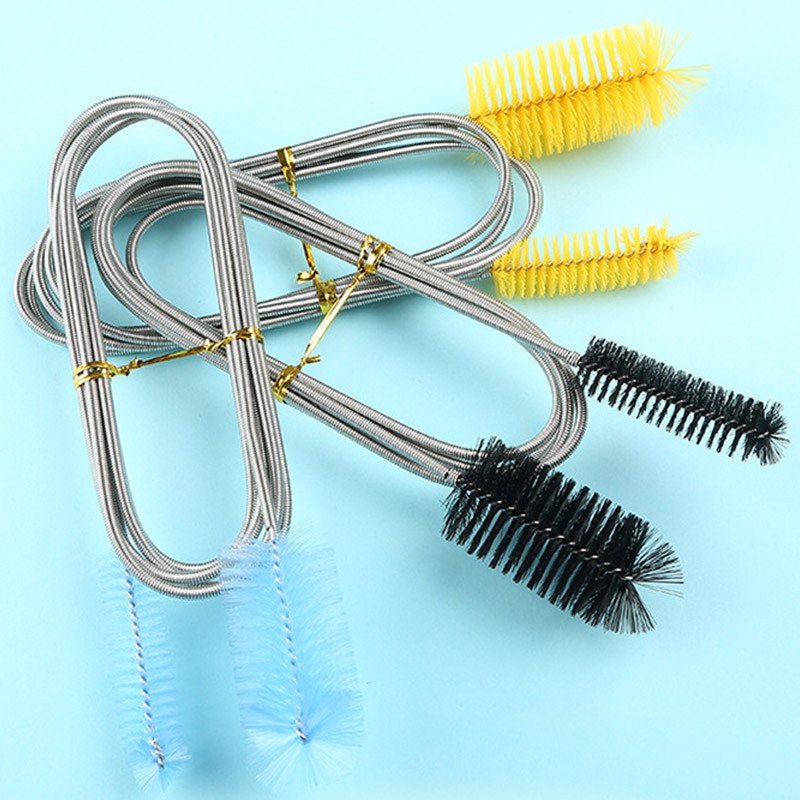 90/155/200 cm akvaariumi puhastushari roostevabast terasest torude puhastushari kahe otsaga voolikuga akvaariumi paagi puhastusvahendi tarvikud