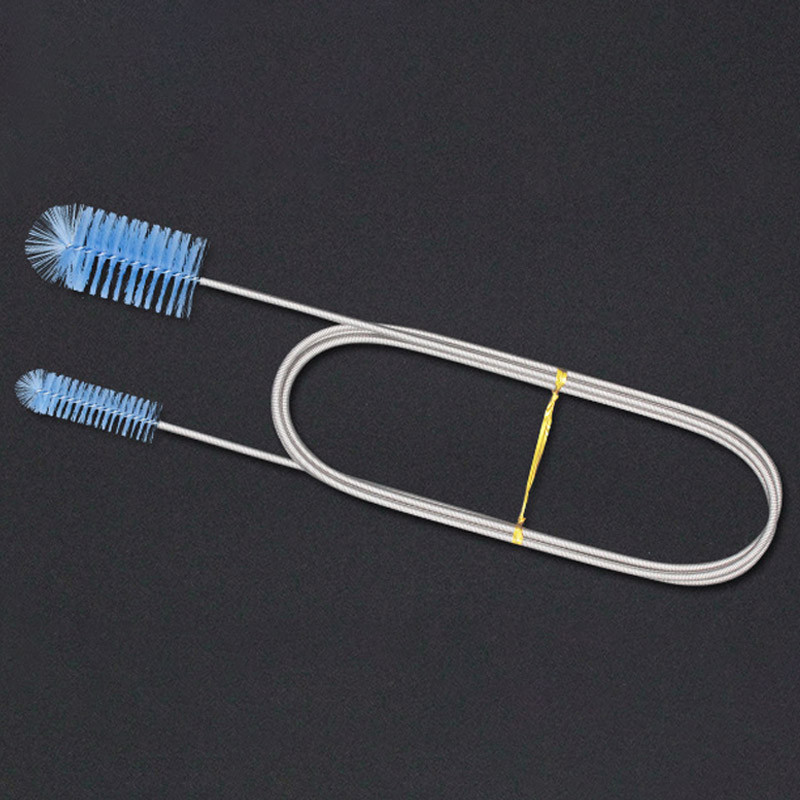 90/155/200 cm akvaariumi puhastushari roostevabast terasest torude puhastushari kahe otsaga voolikuga akvaariumi paagi puhastusvahendi tarvikud