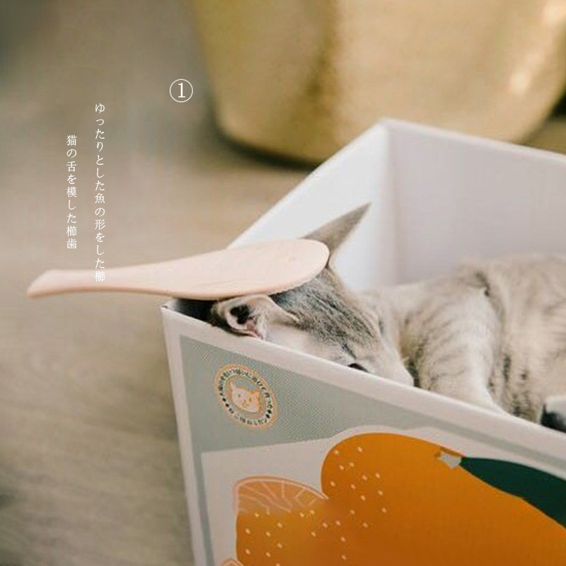 Lemmikloomatooted Selja masseerija kraabitsad kassikammi jaoks Simuleerivad kassi keele tekstuuri lakkumist rahustavad kammi hooldusvahendid