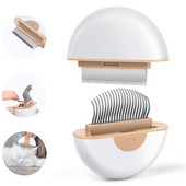 Prijenosna četka za mačju dlaku Češalj za dotjerivanje kućnih ljubimaca Četka za mačke Masaže za pse 2-u-1 Alat za čišćenje Pribor za dugu i kratku dlaku