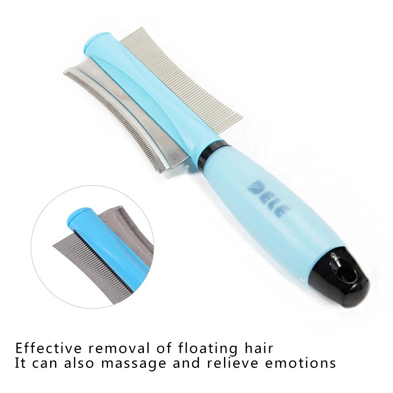Češalj za dlake kućnih ljubimaca za uklanjanje dlaka mačaka Dvostrana četka za lako uklanjanje dlake za njegu mačaka Alat za uklanjanje dlaka mačaka Podrezivanje