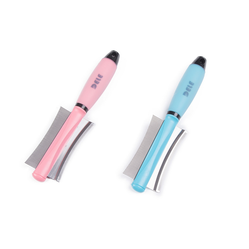 Češalj za dlake kućnih ljubimaca za uklanjanje dlaka mačaka Dvostrana četka za lako uklanjanje dlake za njegu mačaka Alat za uklanjanje dlaka mačaka Podrezivanje