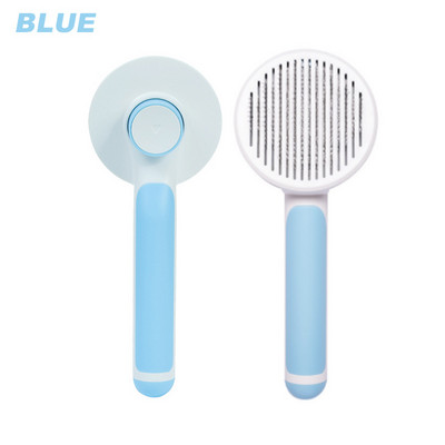 Samočisteća četka za pse i mačke Uklanja poddlaku Masira zapetljanu dlaku Češalj za kućne ljubimce s česticama Poboljšava cirkulaciju