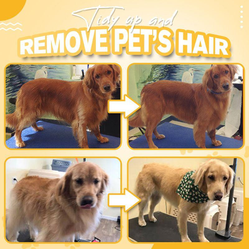 Samočisteća četka za pse i mačke Uklanja poddlaku Masira zapetljanu dlaku Češalj za kućne ljubimce s česticama Poboljšava cirkulaciju