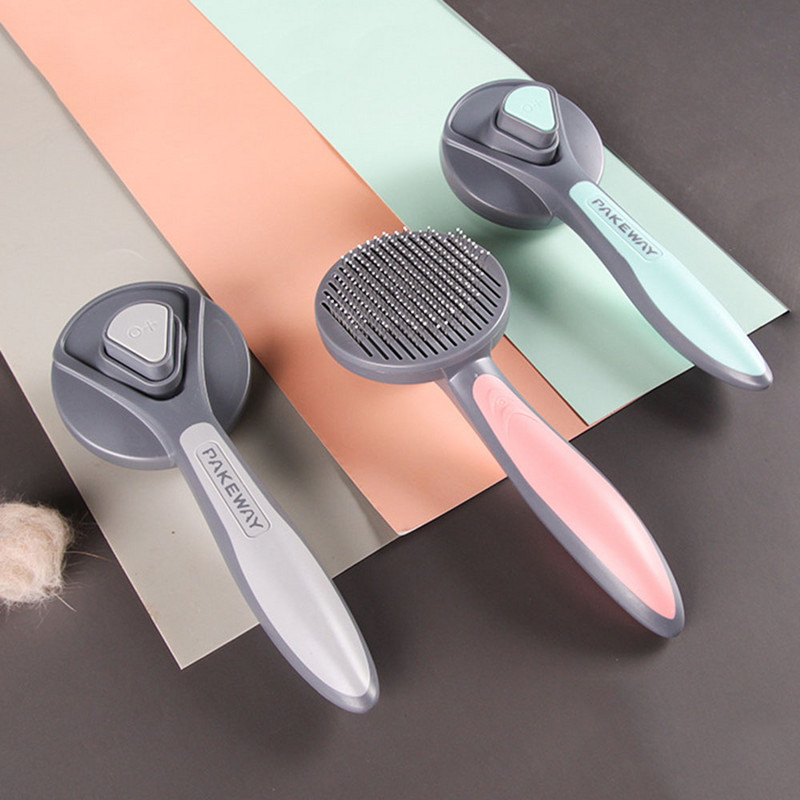 Četka za mačke Češalj za pse Češalj za uklanjanje dlaka Češalj za njegu dlaka za kućne ljubimce Sredstvo za čišćenje Kozmetički proizvodi Samočisteća četka za mačke