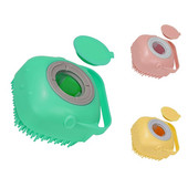 Dog Silicone Rubber Dispenser Brushes for Dog & Catsshower Grooming