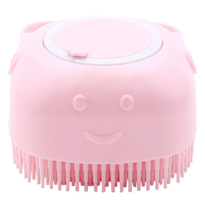Dog Silicone Rubber Dispenser Brushes for Dog & Catsshower Grooming