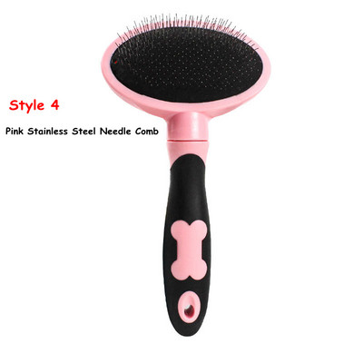 Četka za dlaku kućnih ljubimaca Češalj za mačke Četka za dotjerivanje i njegu Četka za mačke Češalj od nehrđajućeg čelika za dugodlake pse Kućni ljubimci Čišćenje Kozmetički pribor