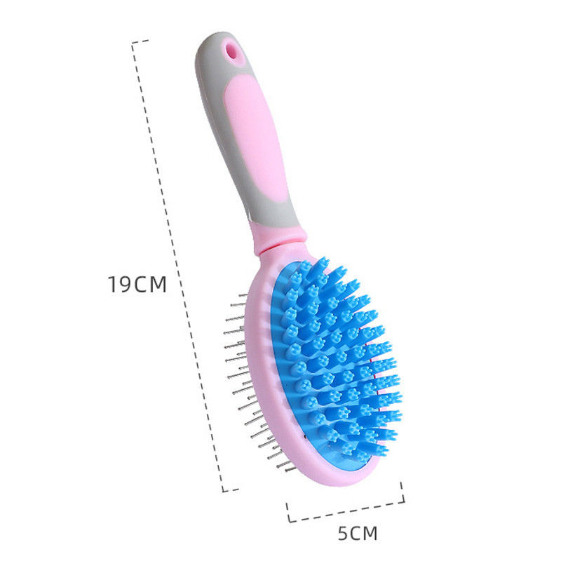 Dvostrana četka za češalj za mačke Sredstvo za uklanjanje dlaka za mačke Plutajuće uklanjanje dlaka Čistač dlake za kućne ljubimce Četka za masažu mačaka Četka za pse Češalj za pse