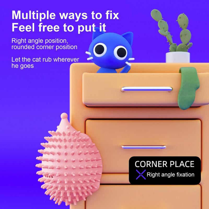 Kassiharja nurk Kassimassaaži enda hooldaja kammihari Kass hõõrub nägu kõditava kammiga Kassi enda hooldaja harja tarvikud