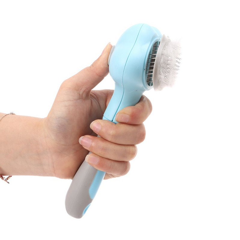 Μασάζ Αποτρίχωση Βελτιώνει την κυκλοφορία Βούρτσα χτένας γάτας Καθαρισμός τρίχας σκύλου Αφαιρεί το υπόστρωμα Pet Beauty