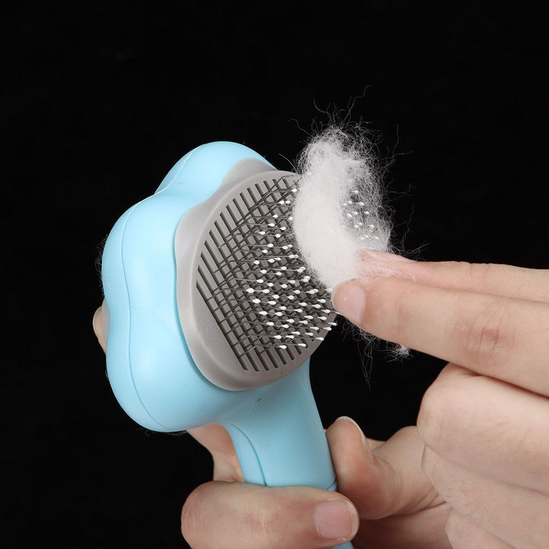 Μασάζ Αποτρίχωση Βελτιώνει την κυκλοφορία Βούρτσα χτένας γάτας Καθαρισμός τρίχας σκύλου Αφαιρεί το υπόστρωμα Pet Beauty