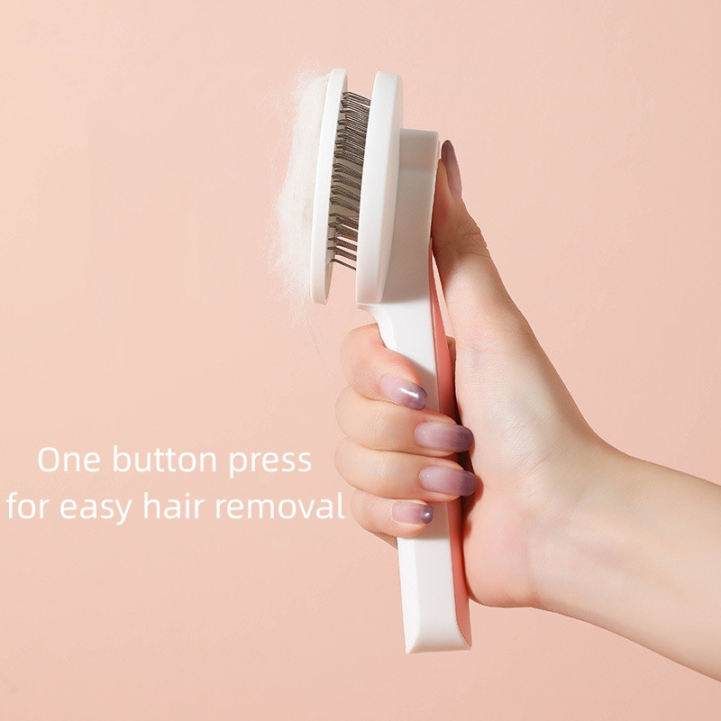 Eemaldatav kassihari Lemmikloomakarva kamm Isepuhastuv libistamishari kassidele Koertele Karvaeemaldus Kaabits Lemmikloomahooldustööriist Kasside tarvikud