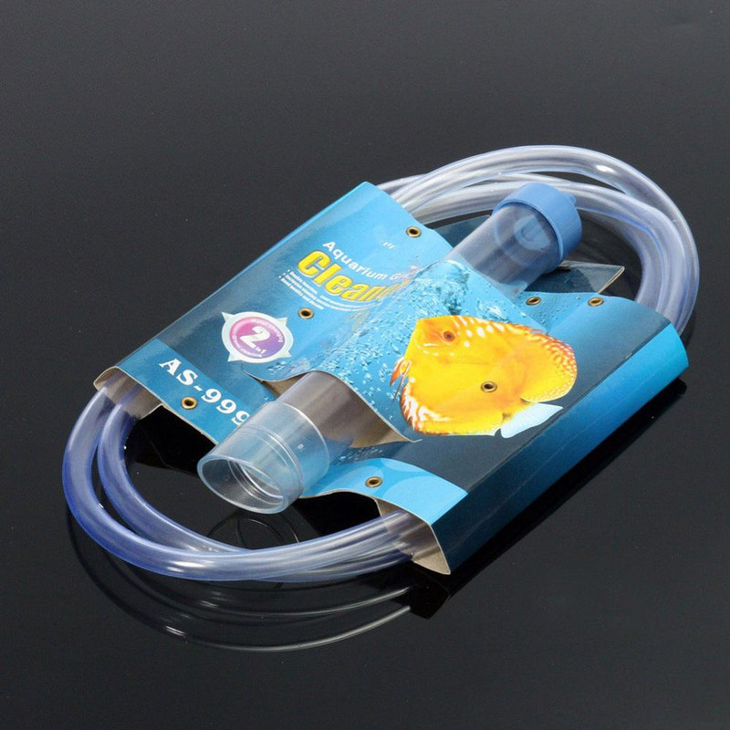 Fish Tank Čistač šljunka za akvarij Vakuumska pumpa za promjenu sifona Filter za crijevo Mjenjač vode Alat za čišćenje pribora za akvarij