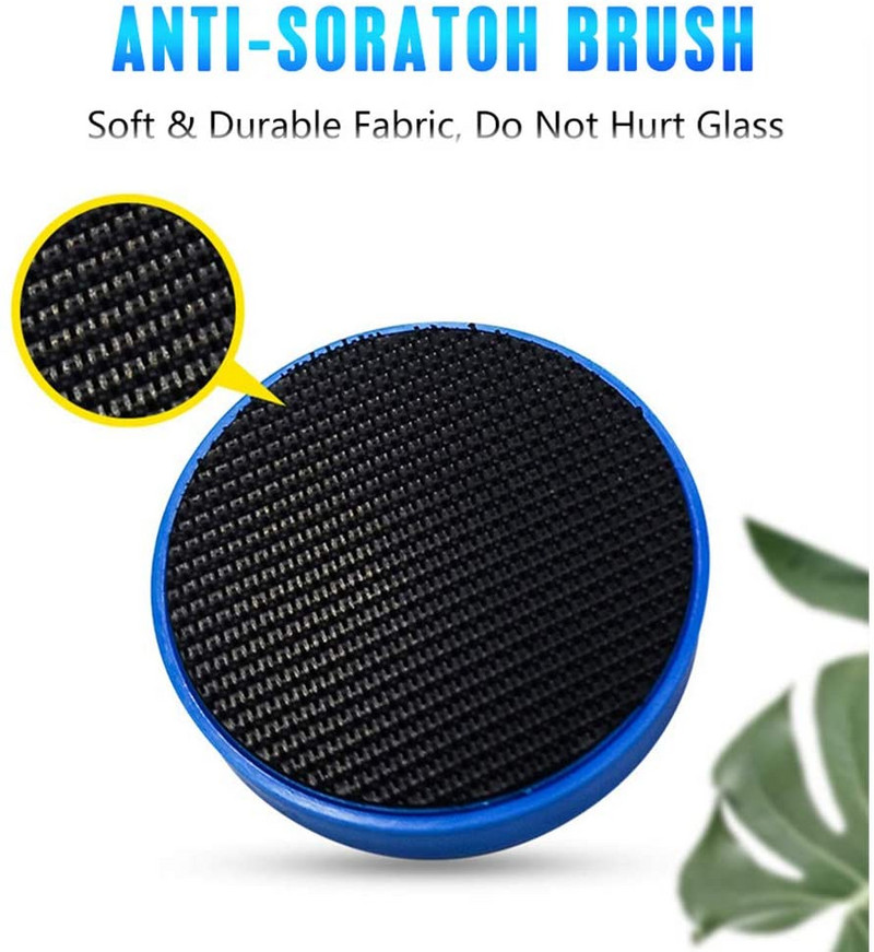 Rezervor magnetic de acvariu perie de curățare a peștilor de sticlă plutitoare pentru alge răzuitoare curba de curățat de sticlă instrument de curățare a ferestrelor magnet de curățare