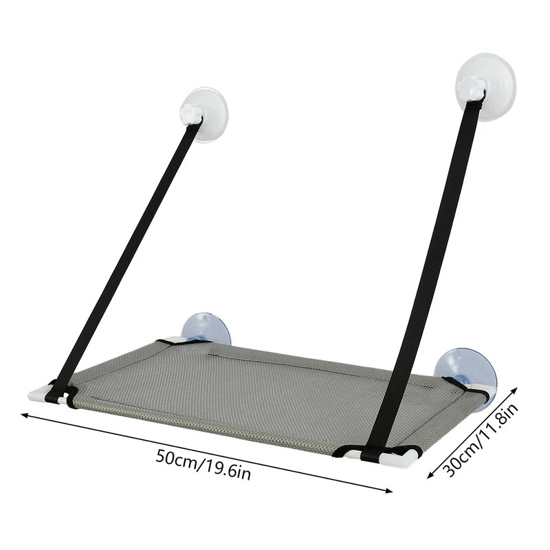 Kassi võrkkiik aknavoodi Lemmiklooma suve võrkkiigivoodi koduvoodi Elutoa imikork Seinale riputatav lemmikloomavõrgust hingav võrkkiigevoodi