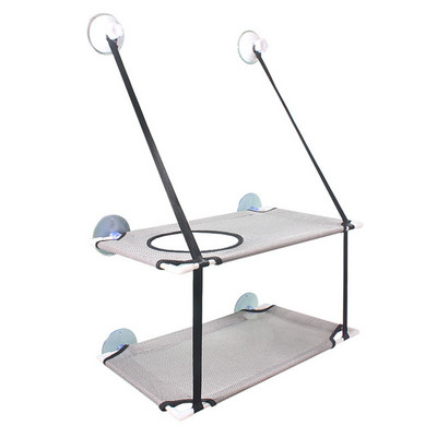 Kassi võrkkiik aknavoodi Lemmiklooma suve võrkkiigivoodi koduvoodi Elutoa imikork Seinale riputatav lemmikloomavõrgust hingav võrkkiikvoodi