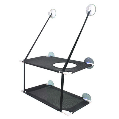 Kassi võrkkiik aknavoodi Lemmiklooma suve võrkkiigivoodi koduvoodi Elutoa imikork Seinale riputatav lemmikloomavõrgust hingav võrkkiikvoodi