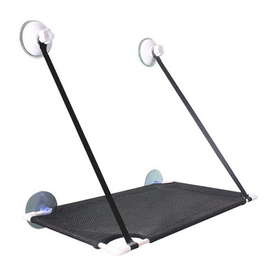 Kassi võrkkiik aknavoodi Lemmiklooma suve võrkkiigivoodi koduvoodi Elutoa imikork Seinale riputatav lemmikloomavõrgust hingav võrkkiikvoodi