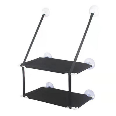 Kassi võrkkiik aknavoodi Lemmiklooma suve võrkkiigivoodi koduvoodi Elutoa imikork Seinale riputatav lemmikloomavõrgust hingav võrkkiikvoodi