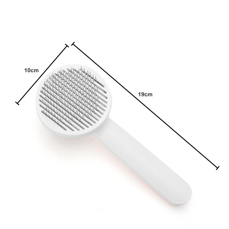 Kisállatszőrfésű öntisztító kefe macskáknak kutyáknak kisállatápoló kefe macskáknak Macskaszőrkefe ápolási eszközök Macskakellékek