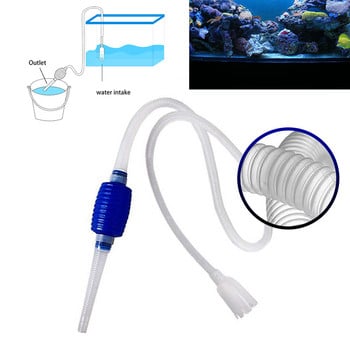 Ενυδρείο Siphon Fish Tank Siphon Vacuum Cleaner Αντλία ημιαυτόματη αλλαγή νερού Χαλίκι Φίλτρο νερού Acuario Αξεσουάρ