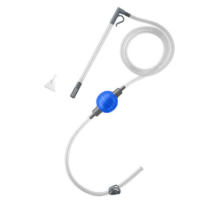 Kit de schimbare a apei pentru acvariu Aspirator cu design plasă de protecție reglabilă cu 4 debite pentru scurgerea apei Accesorii pentru rezervor de pește