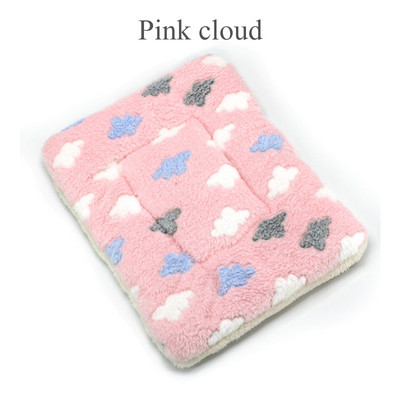 Naminių gyvūnėlių antklodė Kilimėlis Minkštas Sutirštintas Naminių gyvūnėlių įklotas Koralinis Vilnas Flanelinis Šuniukas Šuniukas Katės Sofos Pagalvėlė Šiltai Miego Kilimėliai Namų Kilimėlis