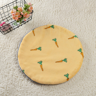 Kaķu suņu gulēšanas paklājiņš Biezs silts paliktnis apaļš kaķēns kucēnu gultas dīvāna spilvens maziem suņiem Mājdzīvnieku piederumi Mīkstas segas aksesuāri